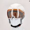 Damen-Skihelm UVEX Hlmt 600 Visier weiß 56/6/236/50 9