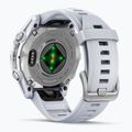 Uhr Garmin Fenix 8 43 mm Amoled silver/white stone 2