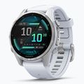 Uhr Garmin Fenix 8 43 mm Amoled silver/white stone 3