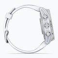 Uhr Garmin Fenix 8 43 mm Amoled silver/white stone 6