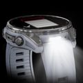 Uhr Garmin Fenix 8 43 mm Amoled silver/white stone 7