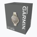 Uhr Garmin Lily 2 Active lunar gold/bone 4