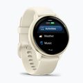 Smartwatch Garmin Vivoactive 6 lunar gold/bone 2