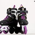 Rollschuhe für Kinder FILA Wizy G black/yellow magenta 9