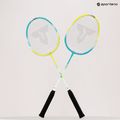 Talbot-Torro 2 Kämpfer Badminton Set blau und gelb 449412 9