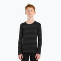 Kinder Thermounterwäsche ODLO Active Warm Eco Long schwarz/grau melange 2