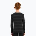 Kinder Thermounterwäsche ODLO Active Warm Eco Long schwarz/grau melange 3