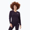 Damen Thermoaktivshirt ODLO Warm Originals Stripes Bl Top Crew Neck dark saphire