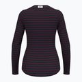 Damen Thermoaktivshirt ODLO Warm Originals Stripes Bl Top Crew Neck dark saphire 5