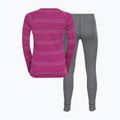 Kinder Thermounterwäsche ODLO Active Warm Eco Long rosa/grau 159449/10828 2