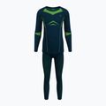 Herren Thermo-Unterwäsche ODLO Fundamentals Performance Warm Long grün-dunkelblau 19682/2122