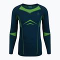 Herren Thermo-Unterwäsche ODLO Fundamentals Performance Warm Long grün-dunkelblau 19682/2122 2