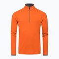 Ski Sweatshirt Hoodie Herren KJUS Feel Midlayer Half Zip kjus orange