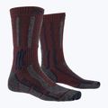 X-Socks Trek X Merino LT Trekkingsocken kastanienbraun TS03S19U-R008 4