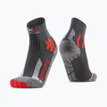Herren­socken X-Socks Trek Outdoor Low Cut anthracite/red