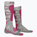Damen Skisocken X-Socks Ski Silk Merino 4.0 grau XSSSKMW19W 4