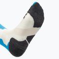 Damenskisocken X-Socks Ski Silk Merino 4.0 weiß/schwarz/türkis 3