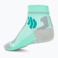 Women's X-Socks Trail Run Energy 4.0 Laufsocken audrey grün/perlgrau 2