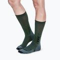Socken X-Socks Hike Discover Crew green/black 4