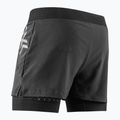 Men's X-Bionic Twyce Race 2in1 Laufshorts schwarz/kohle 3