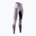 Damen-Thermo-Leggings X-Bionic Energy Accumulator 4.0 staubig lavendel / arktisch weiß