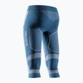 Thermo Hose Damen X-Bionic Energy Accumulator Light Pants 3/4 mineral blue/arctic white 2