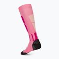 Skisocken X-Socks Ski Perform Otc light pink/light sand 2