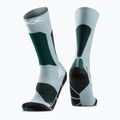 Kinder Skisocken X-Socks Ski Discover Otc Salbei grün/englisch Rasen