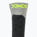 Skisocken Kinder X-Socks Ski Discover Otc rhino grey/canary 4