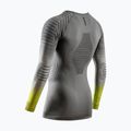 Herren Thermo-Longsleeve X-Bionic Invent Fx Shirt rhino grey/light grey/canary 2