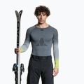 Herren Thermo-Longsleeve X-Bionic Invent Fx Shirt rhino grey/light grey/canary 3