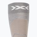 Skisocken X-Socks Ski Perform Merino Otc seal grey/light sand 3