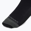 X-Socks Run Discover Crew schwarz/kohlefarbene Socken 3