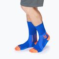 X-Socks Run Perform Warm Crew twyce blau/orange Socken 4