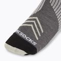 Socken X-Socks Run Expert Silk Merino Crew seal grey/light sand 3