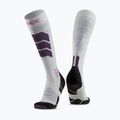 Skisocken X-Socks Ski Expert Silk Merino Otc white/lavender