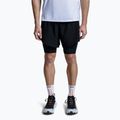 Men's X-Bionic Efektor 2in1 Laufshorts x schwarz/x schwarz