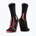 Damensocken X-Socks Trailrun Perform Crew x black/dusty rose