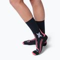 Damensocken X-Socks Trailrun Perform Crew x black/dusty rose 2