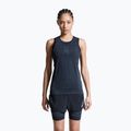 Damen-Laufshirt X-Bionic Xceed Run x schwarz/rhino grau