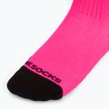 X-Socks Run Discover Crew fluo rosa/x schwarze Socken 3