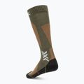 Skisocken X-Socks Ski Discover Merino Otc sand/dark sand 2