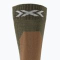Skisocken X-Socks Ski Discover Merino Otc sand/dark sand 4
