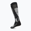 Damen Skisocken X-Socks Ski Perform Otc x black/light grey 2
