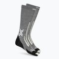 Socken X-Socks Hike Discover Merino Crew seal grey/light sand
