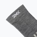 Socken X-Socks Hike Discover Merino Crew seal grey/light sand 3