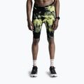 Herren-Laufshorts X-Bionic Efektor Tights tie dye electric energy