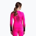 Damen-Funktionssweatshirt X-Bionic Invent Graphics LS fluo pink/x white 3