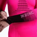 Damen-Funktionssweatshirt X-Bionic Invent Graphics LS fluo pink/x white 9