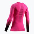 Damen-Funktionssweatshirt X-Bionic Invent Graphics LS fluo pink/x white 12